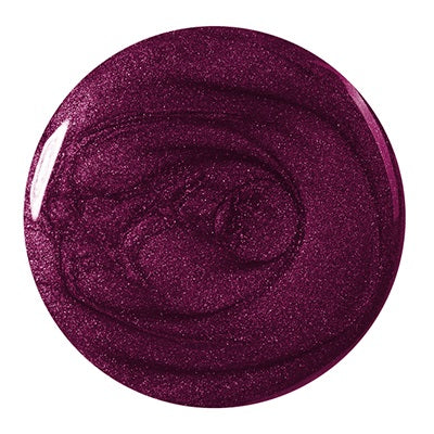 Detailopname van de Deep royal purple met shimmer finish