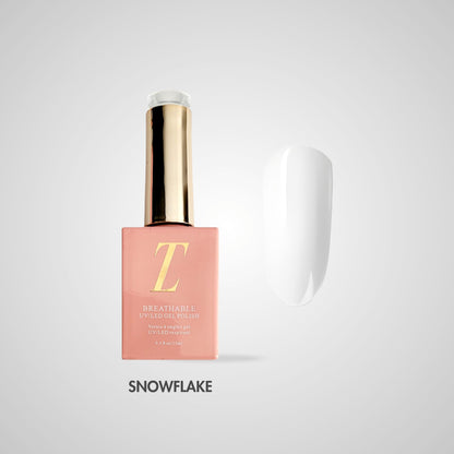 Fles en kleurstaal, Halal gel polish in Snowflake