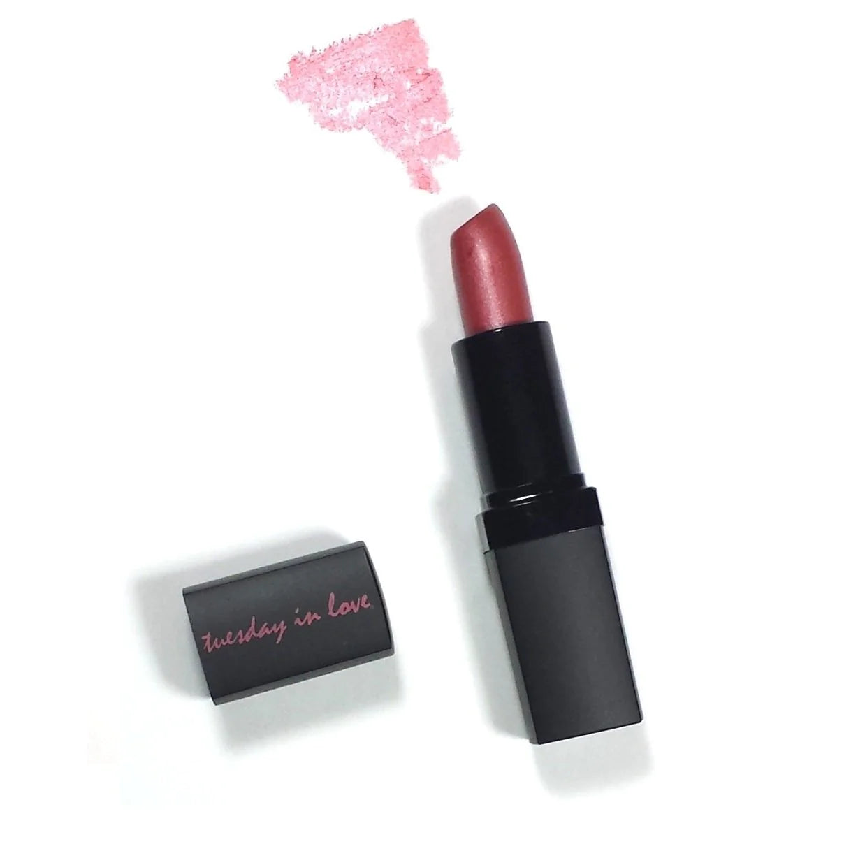 Luxe "Smooches" halal lipstick met stralende hoge glans