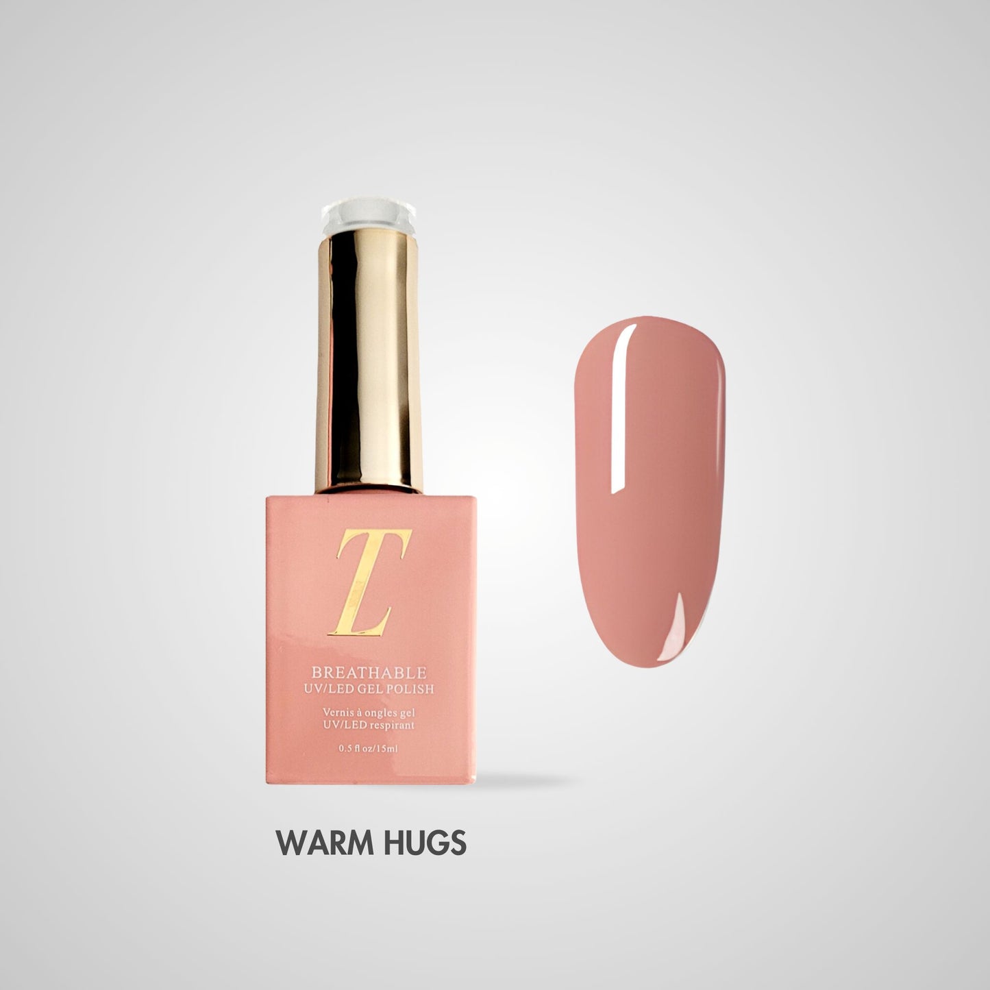 Warm Hugs Halal UV Gel Polish - Fles en swatch