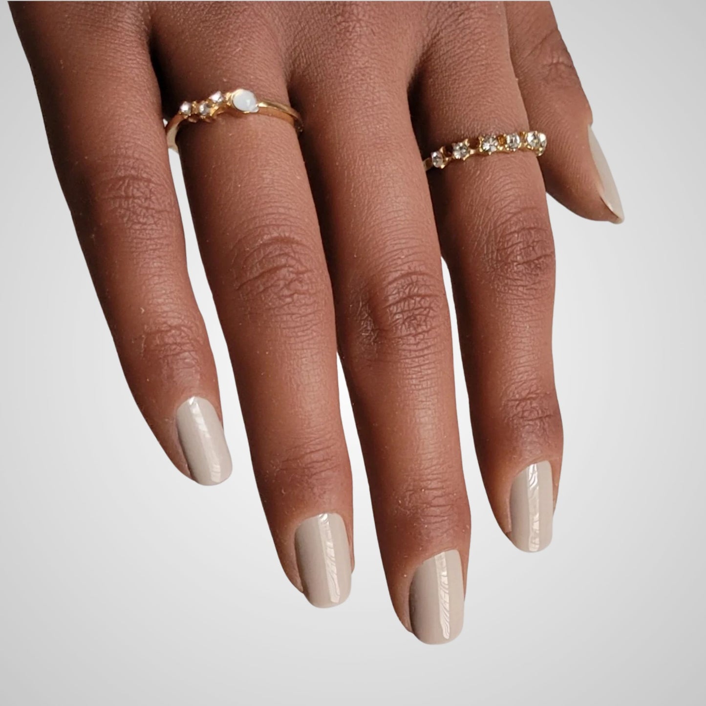 Desert Rose op de nagels - Elegante nude steenkleur met luxe finish