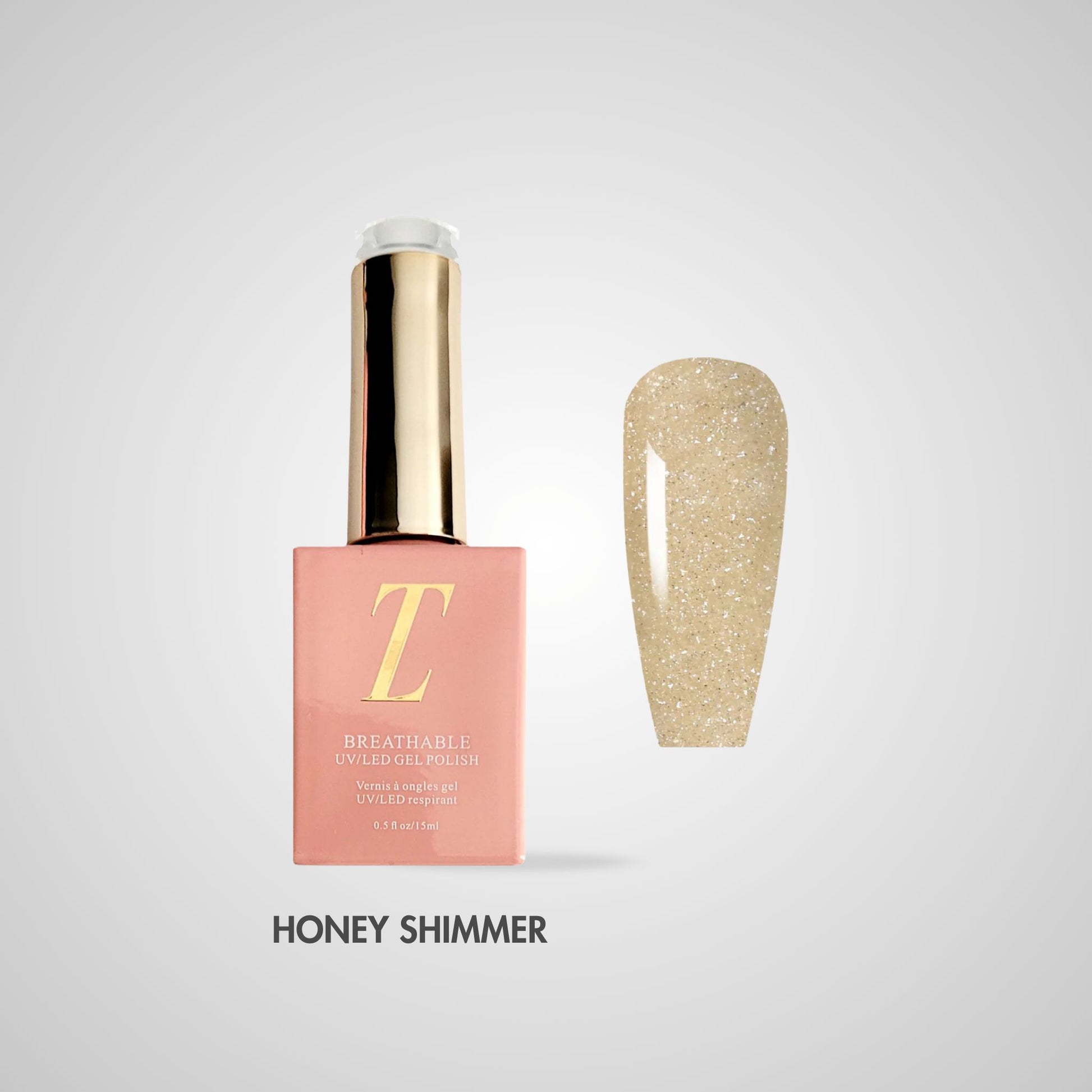 Honey Shimmer – Halal gecertificeerde nagellak met schitterende shimmer