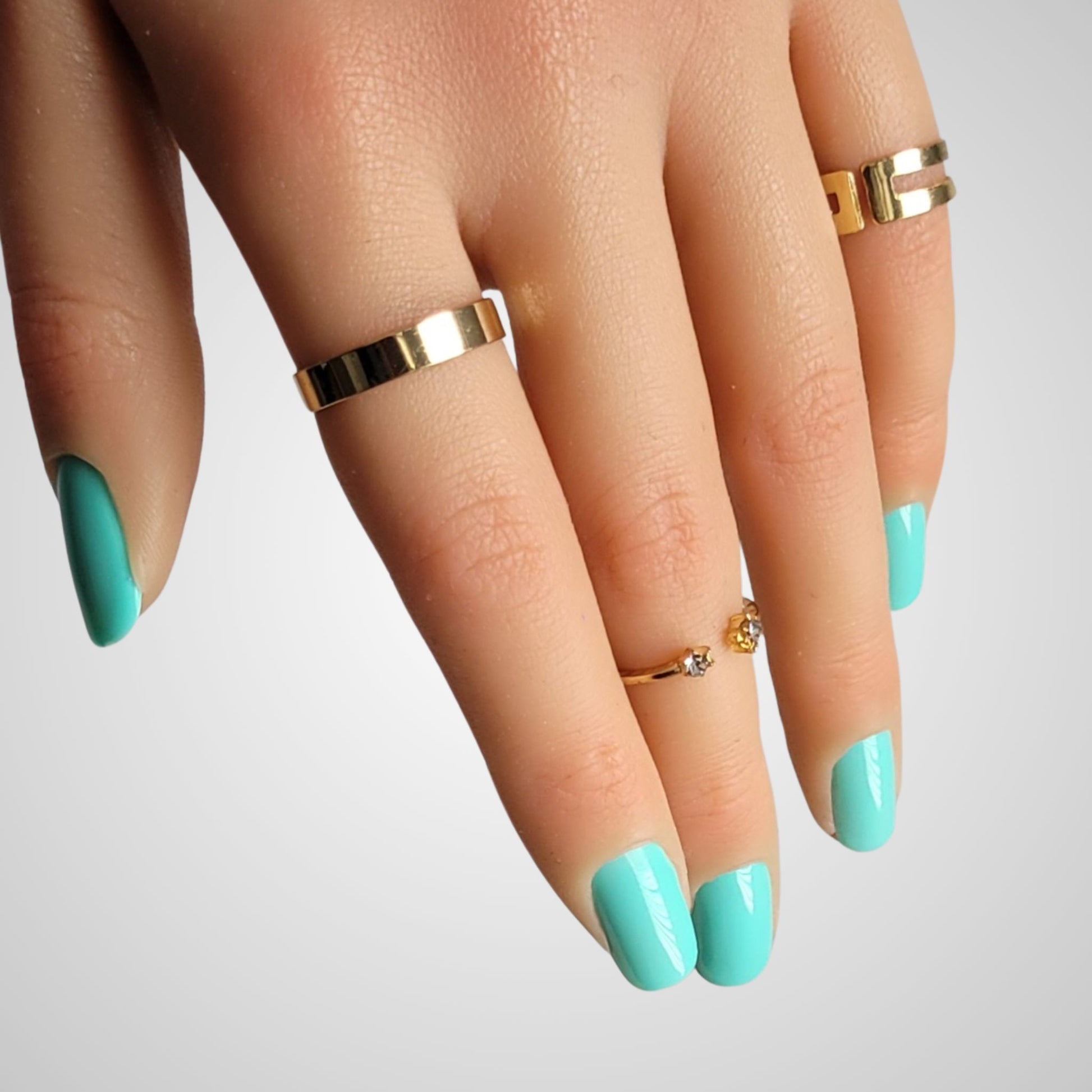 Halal Gel Polish in Precious – Aqua teal kleur voor een luxe manicure