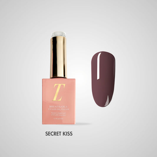 Secret Kiss – diepe chocoladebruine tint in luxe flacon