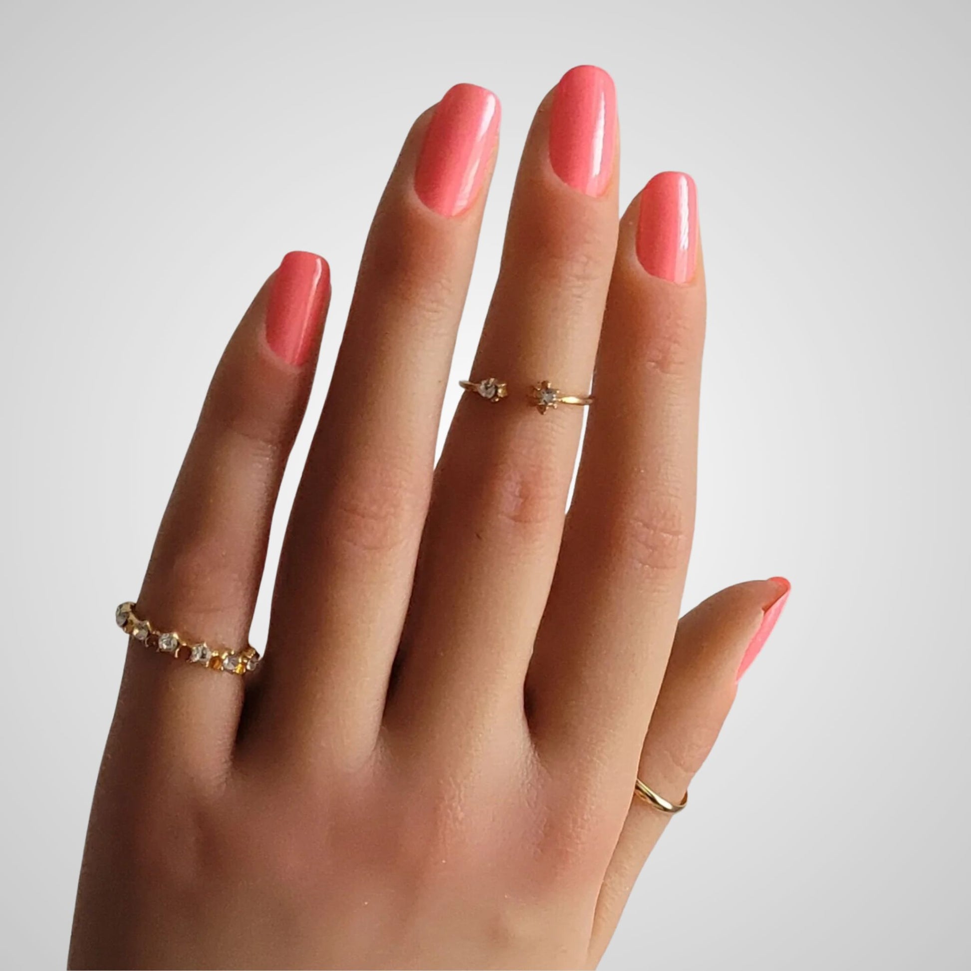 Halal Gel Polish in Star Girl – Koraalroze kleur voor een frisse, luxe manicure