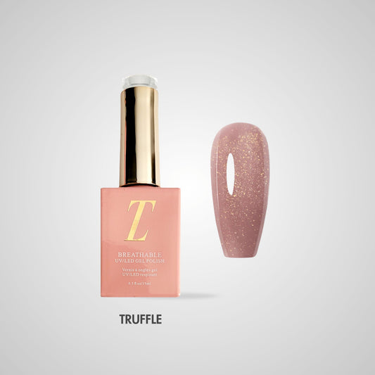 Truffle Halal Gel Polish met kleurstaal - Beige Bruin