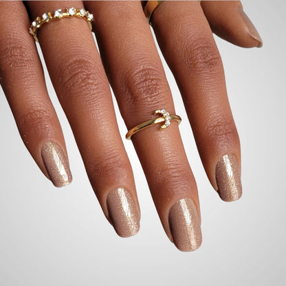 Truffle op de nagels - Luxe beige bruine tint